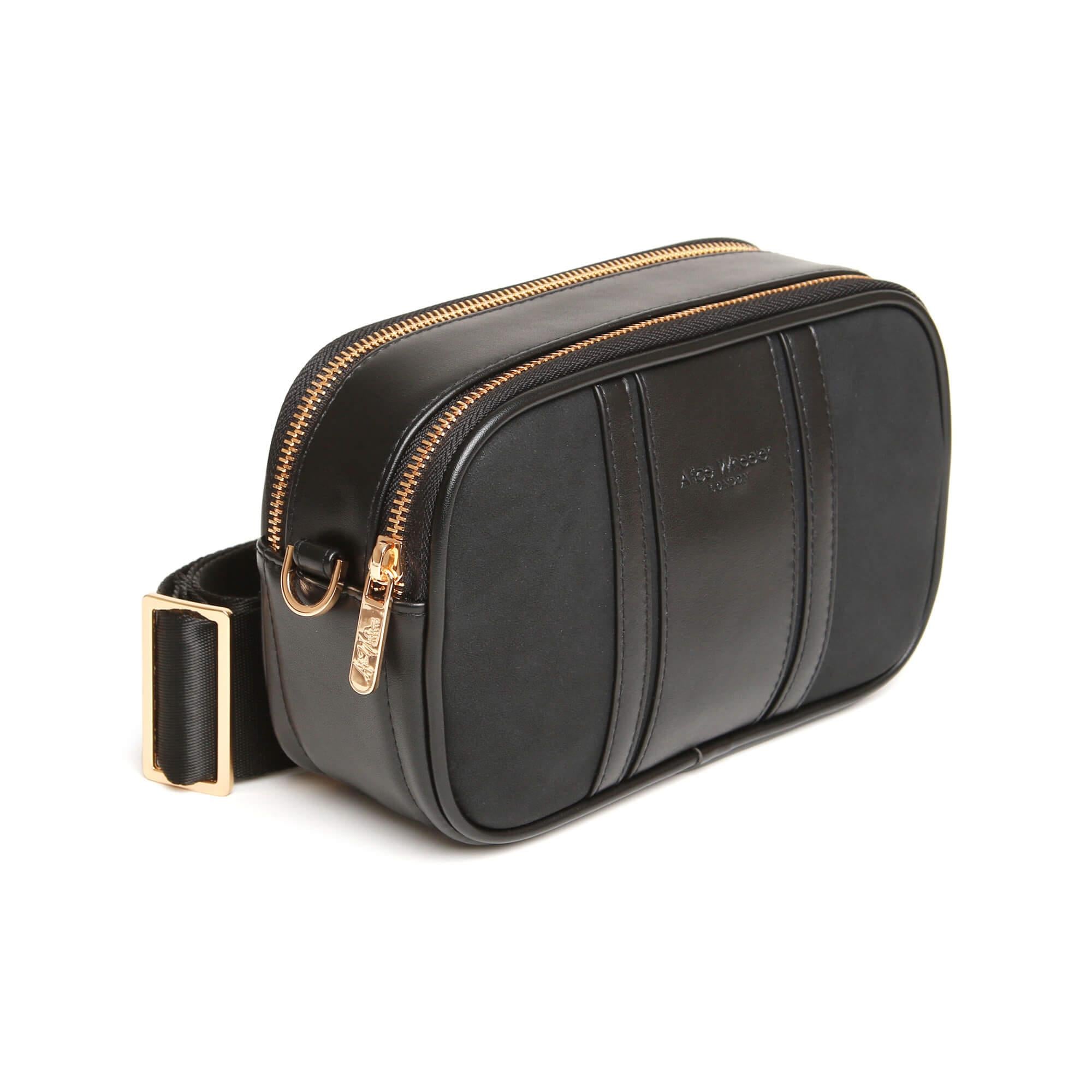Madrid Cross Body Bag In Black