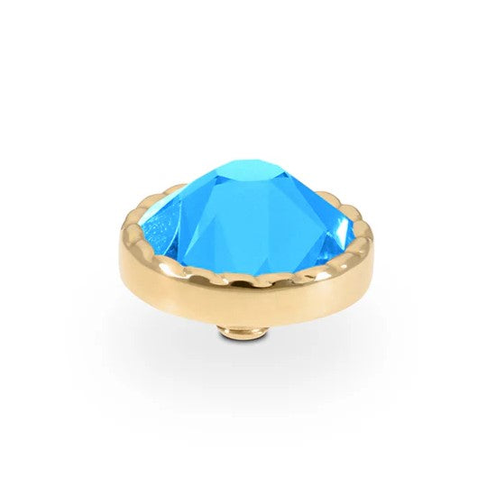 BOCCONI Flat 9mm Cr. Electric Blue Ignite Top (G/P)