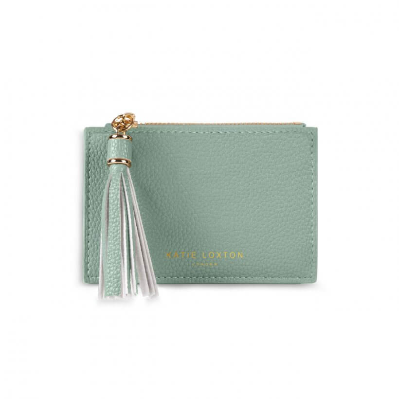 Sophia Tassel Coin/Card Purse | Mint Green