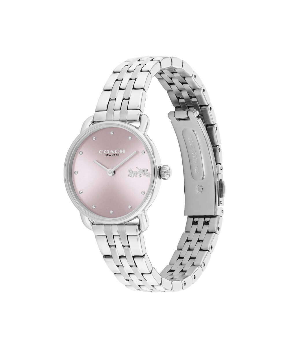 Elliot Lilac Dial With Stainless Steel Bracelet Ladies Watch