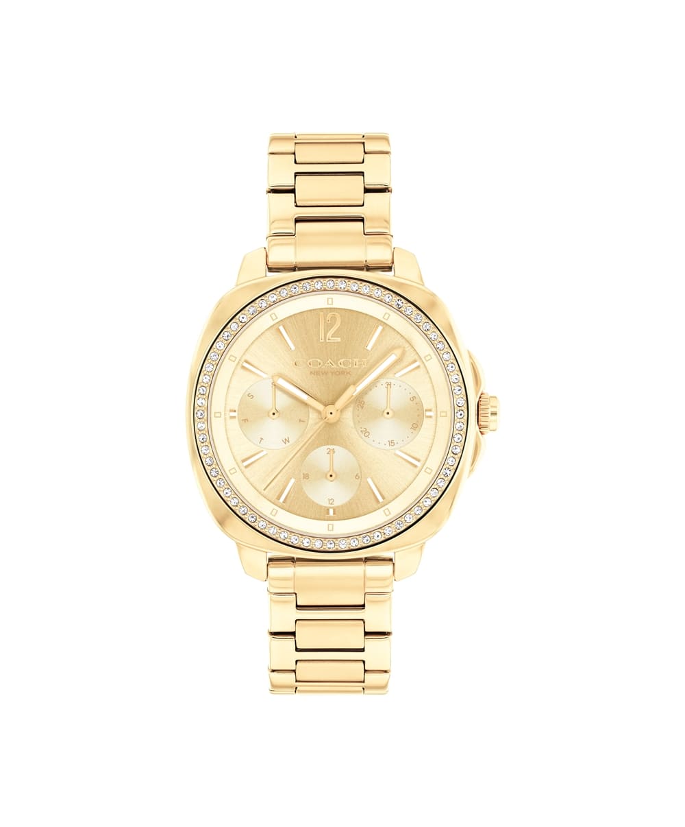 Kitt Gold Dial With Gold-Tone Bracelet Ladies Watch