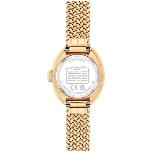 Sammy Gold Sunray Dial With Gold-Tone Mesh Bracelet Ladies Watch
