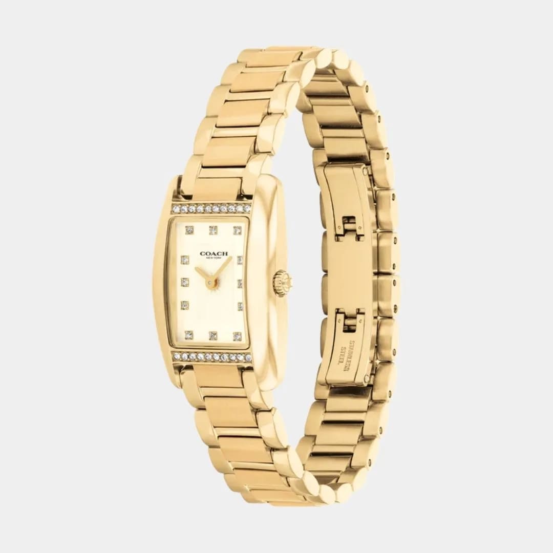 Reese Light Gold Dial With Gold-Tone Bracelet Ladies Watch