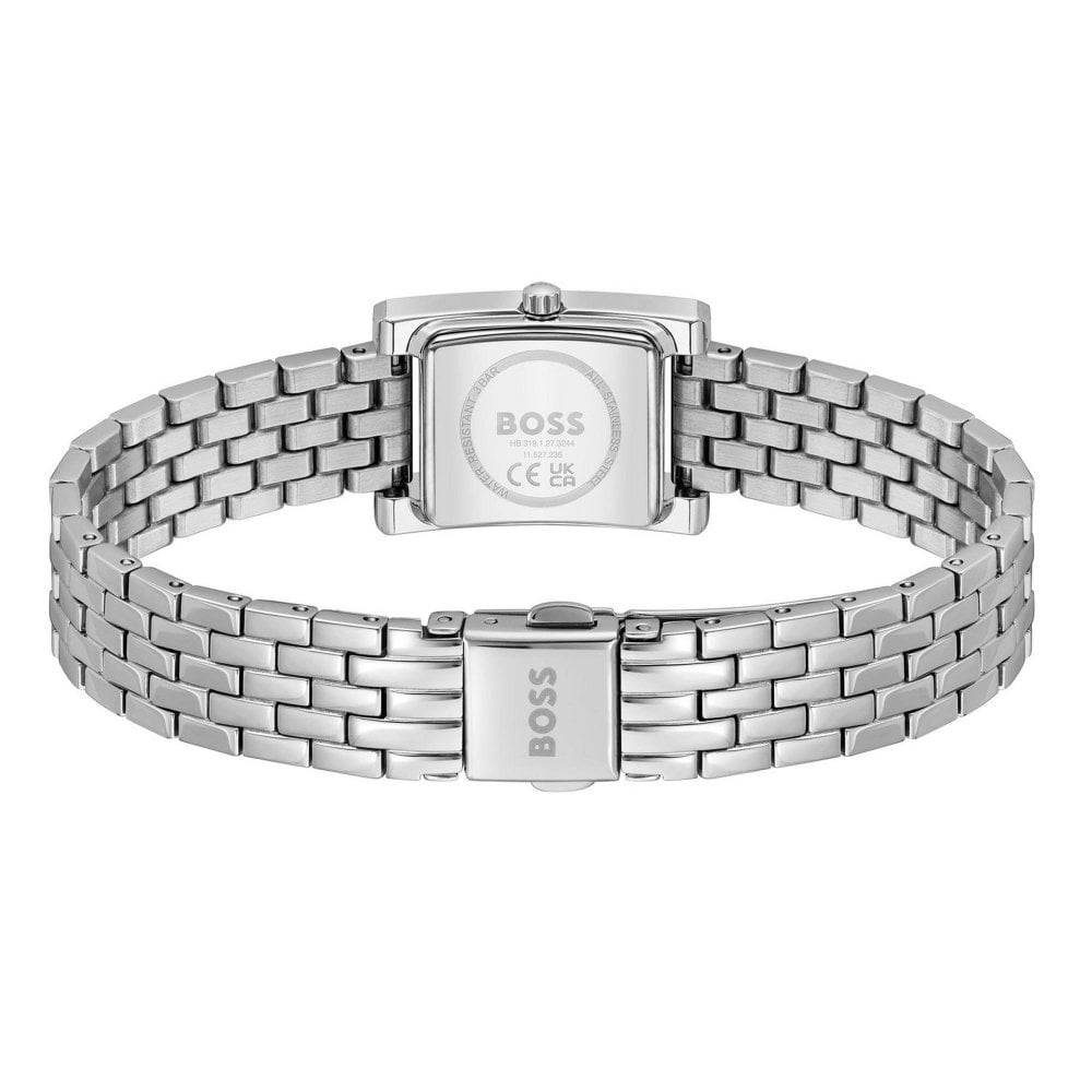 LUCY PRECIOUS Silver Dial With Stainless Steel Bracelet Ladies Watch