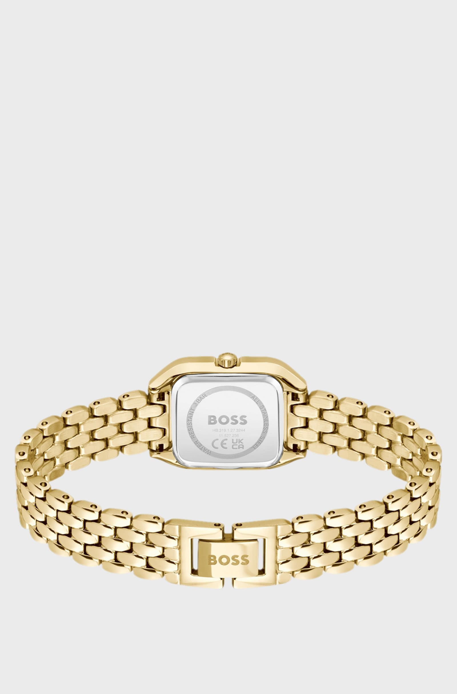 MAE PETITE Silver Dial With Gold PVD Bracelet Ladies Watch