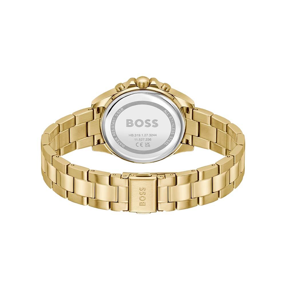 ALLEY SPORT LUX Silver Dial With Gold Tone Bracelet Ladies Watch