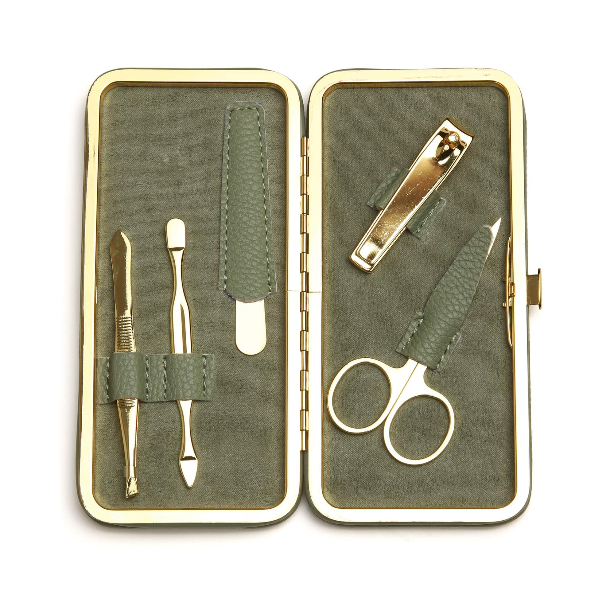 5pc Manicure Set In Sage