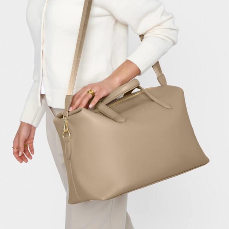 Milan Cabin Bag - Light Taupe