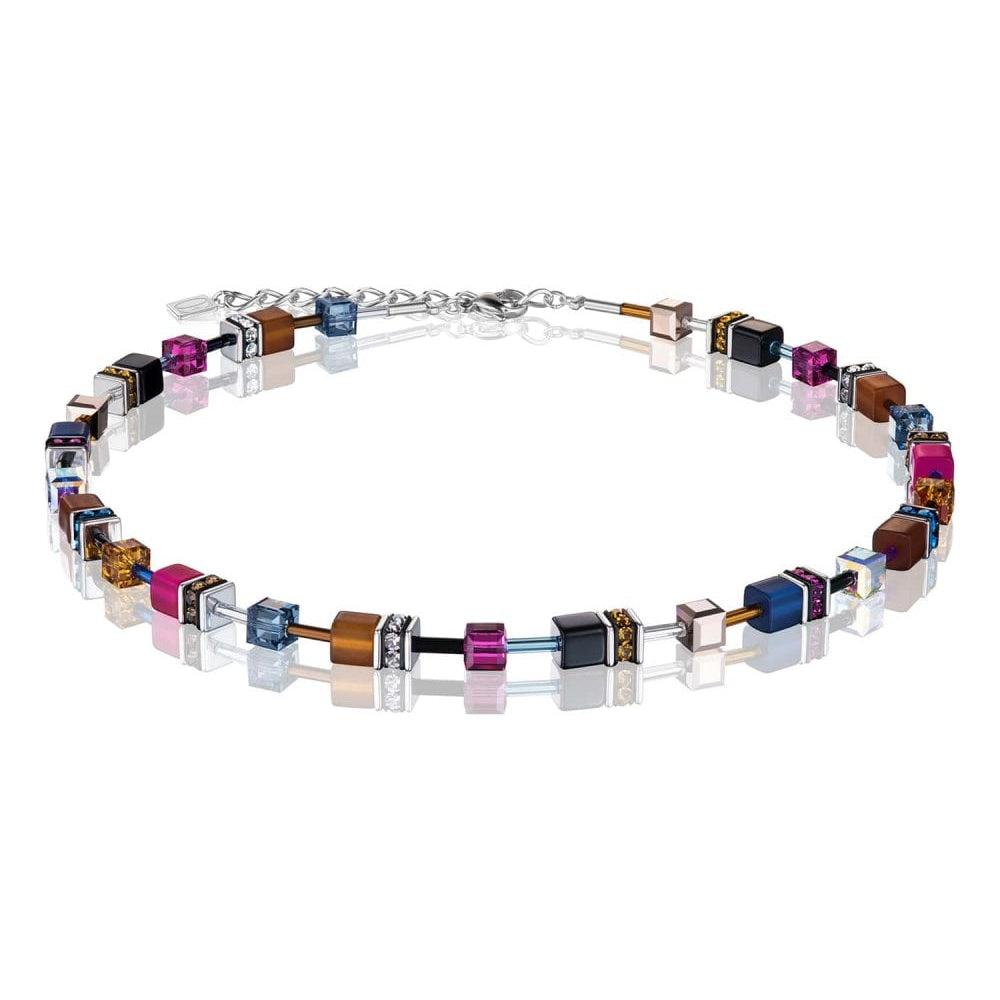 Geo Cube Multicolour Winter 2 Necklace