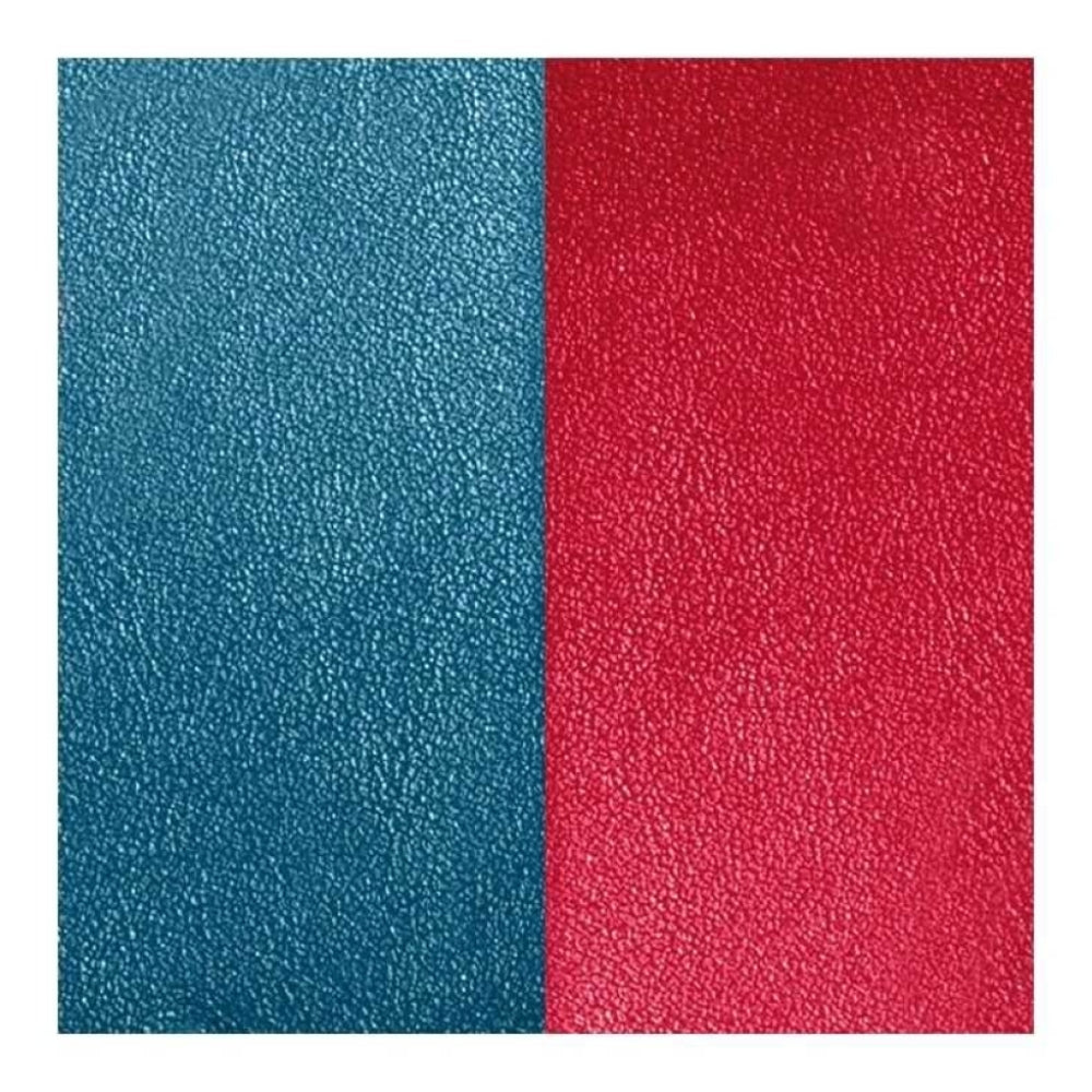 Leather Blue/Raspberry