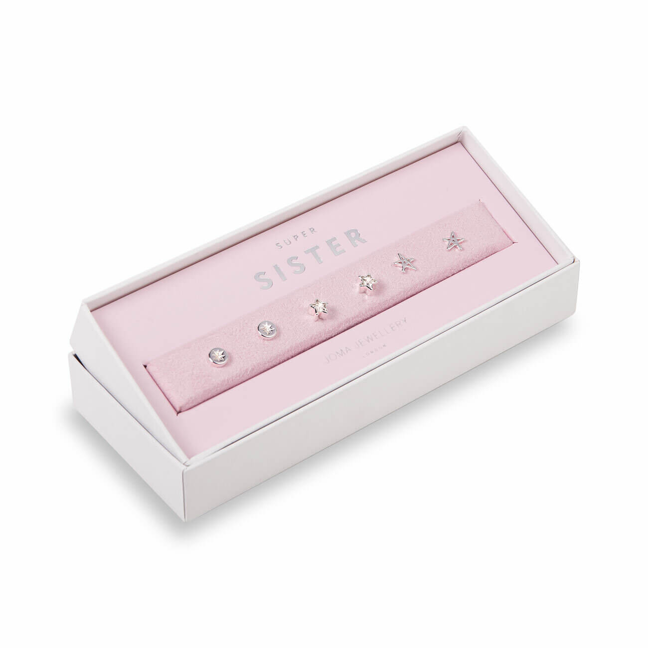 Occasion Earring Box | Super Sister | Silver | Set Of 3 Earrings
