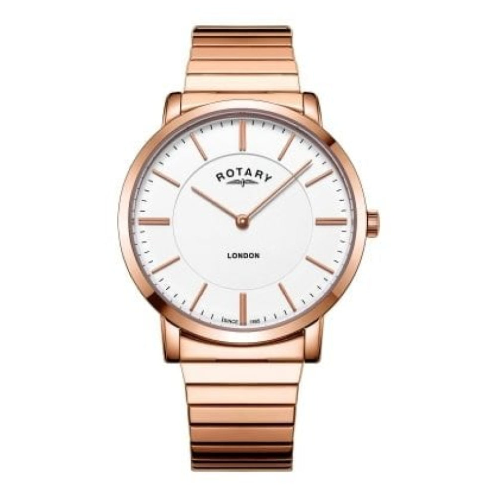 Rotary Rose Gold London Gents