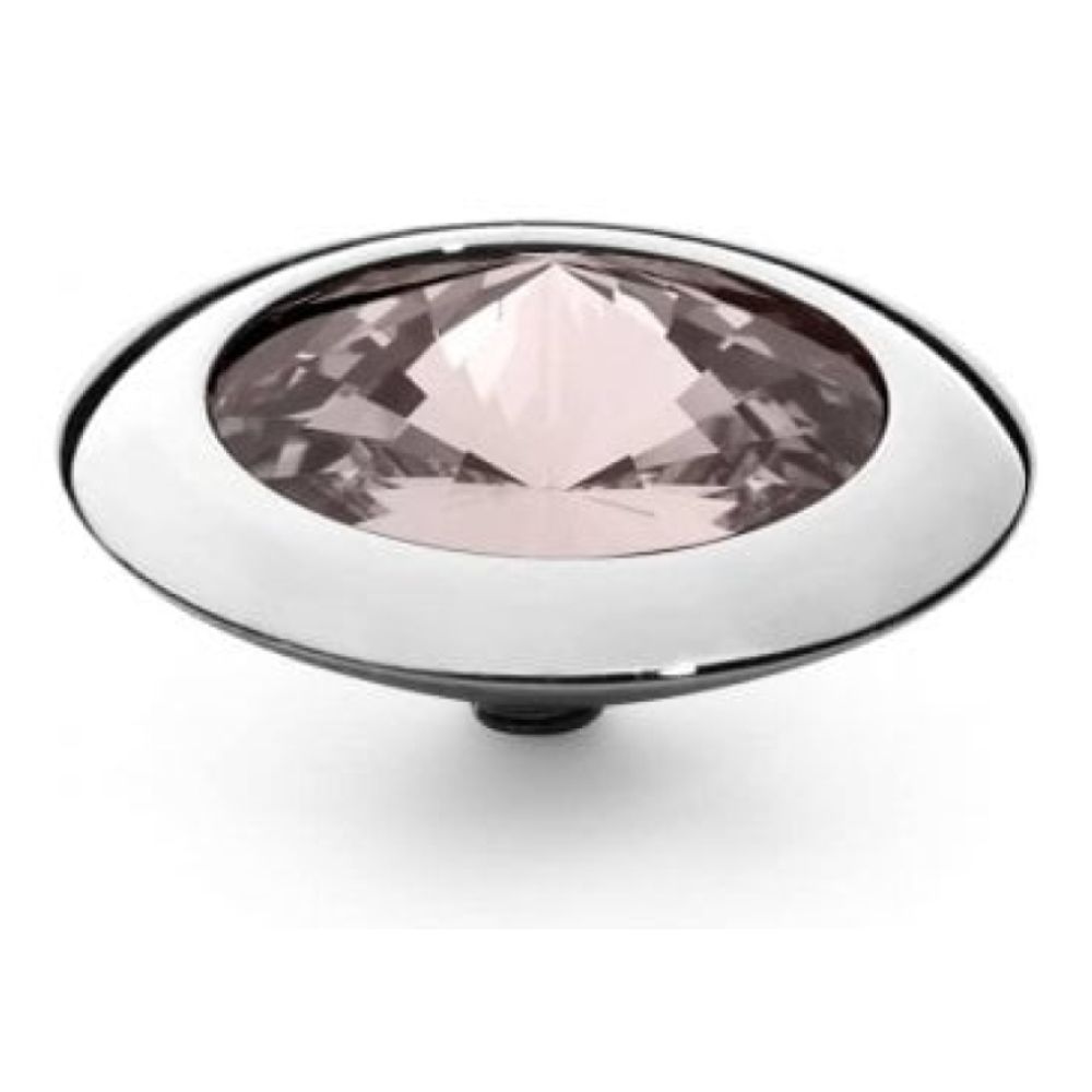 Famosa Silver 16mm Tondo Ring Top Light Amethyst