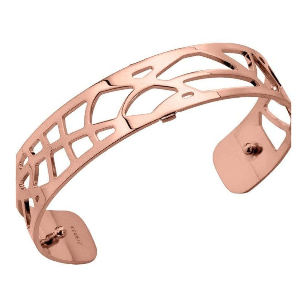 Rose Gold Plated Fern Pattern 14mm Cuff