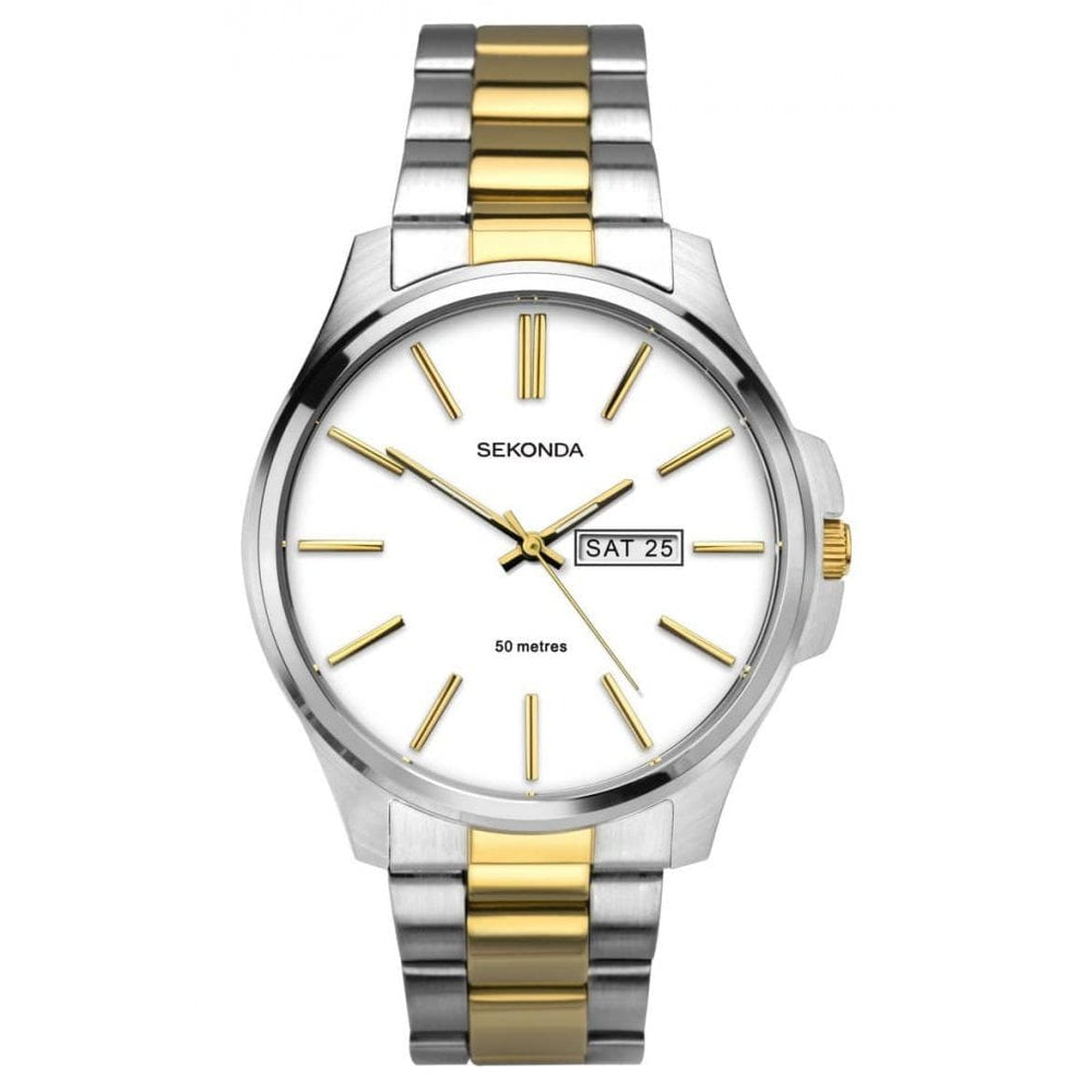 Gent's Two Tone Bracelet Watch