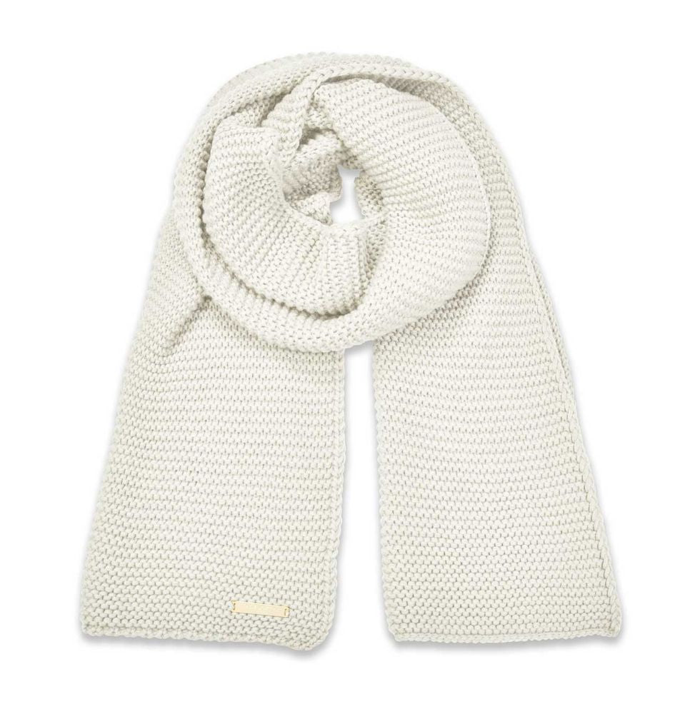 Chunky Knit Scarf | Cream