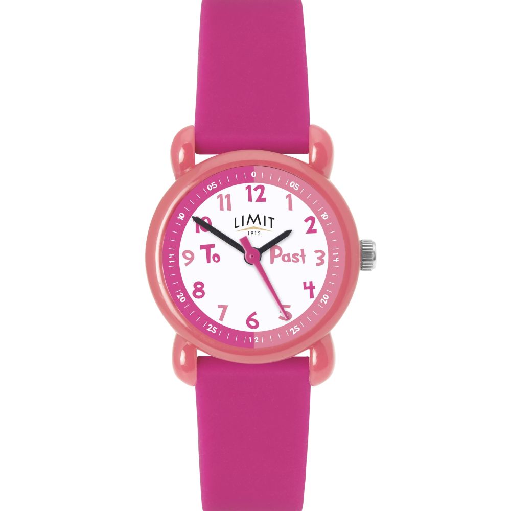 Kids Teacher Timer Pink Watch