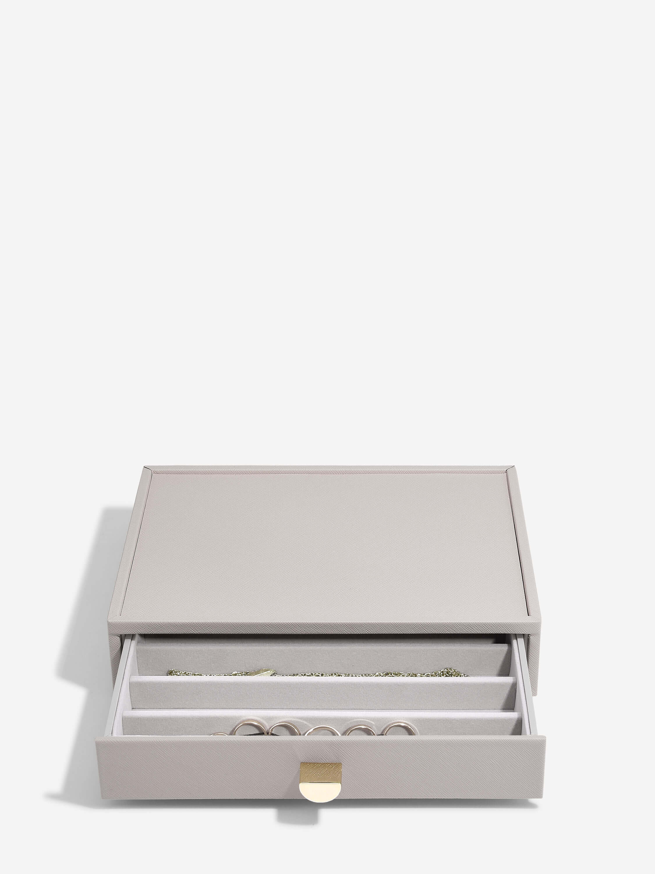Taupe Classic Drawer Set Of 4