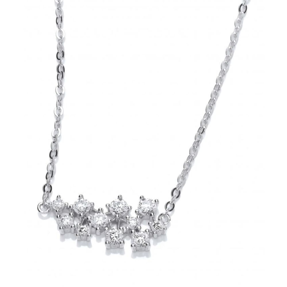 Silver & CZ Constellation Necklace