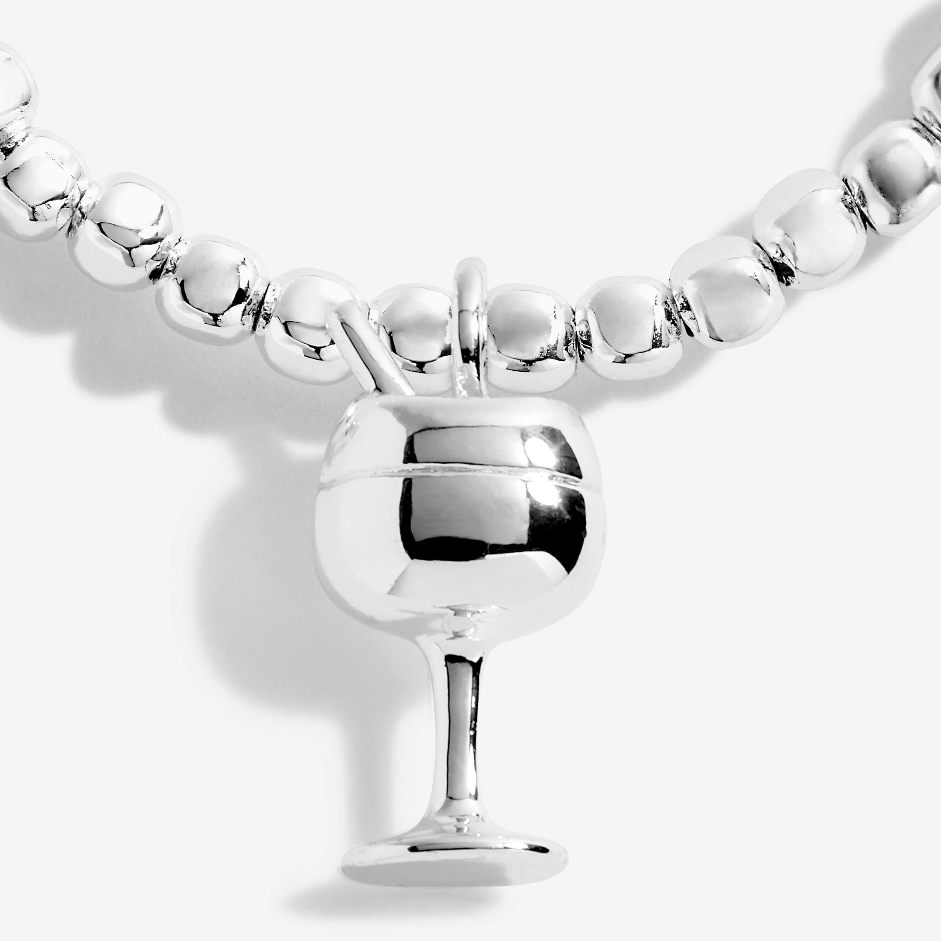 Radiance A Little | You Are Gin-Credible | Silver | Bracelet | 17.5cm Stretch