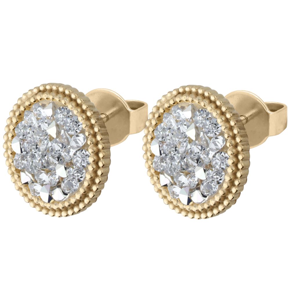 Fabero Flat (G/P) 15mm Comet Argent Light Stud