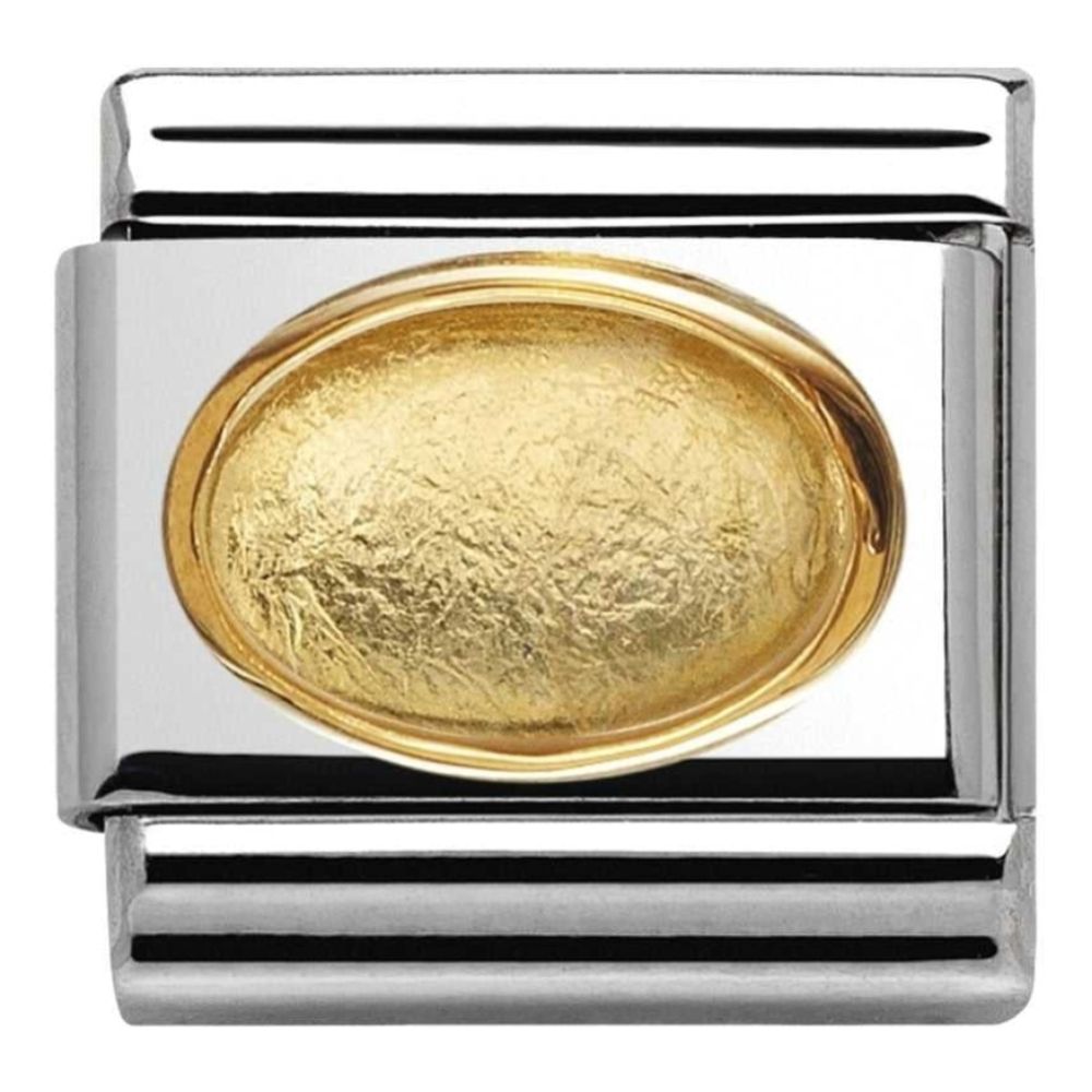 Classic Gold Set Gold Rock Link