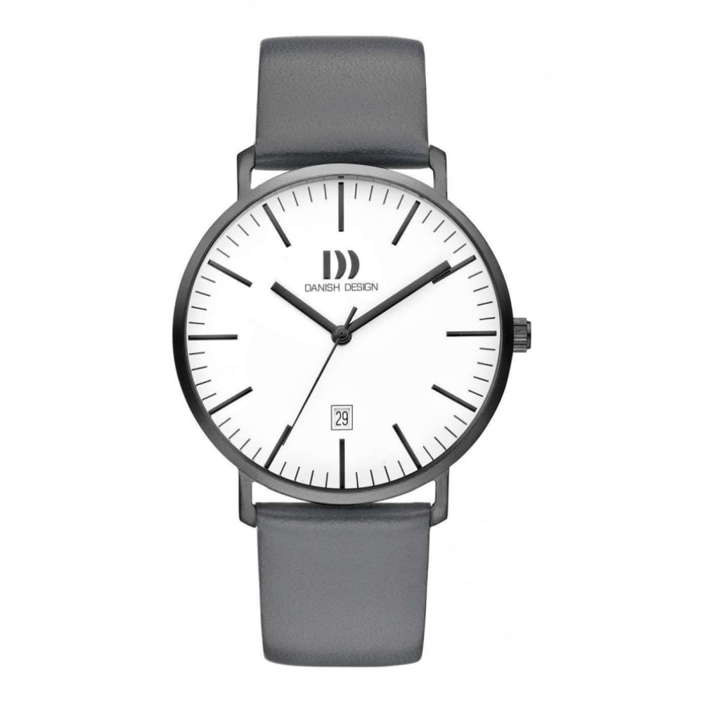 Gents Grey Stainless Steel Strap Watch