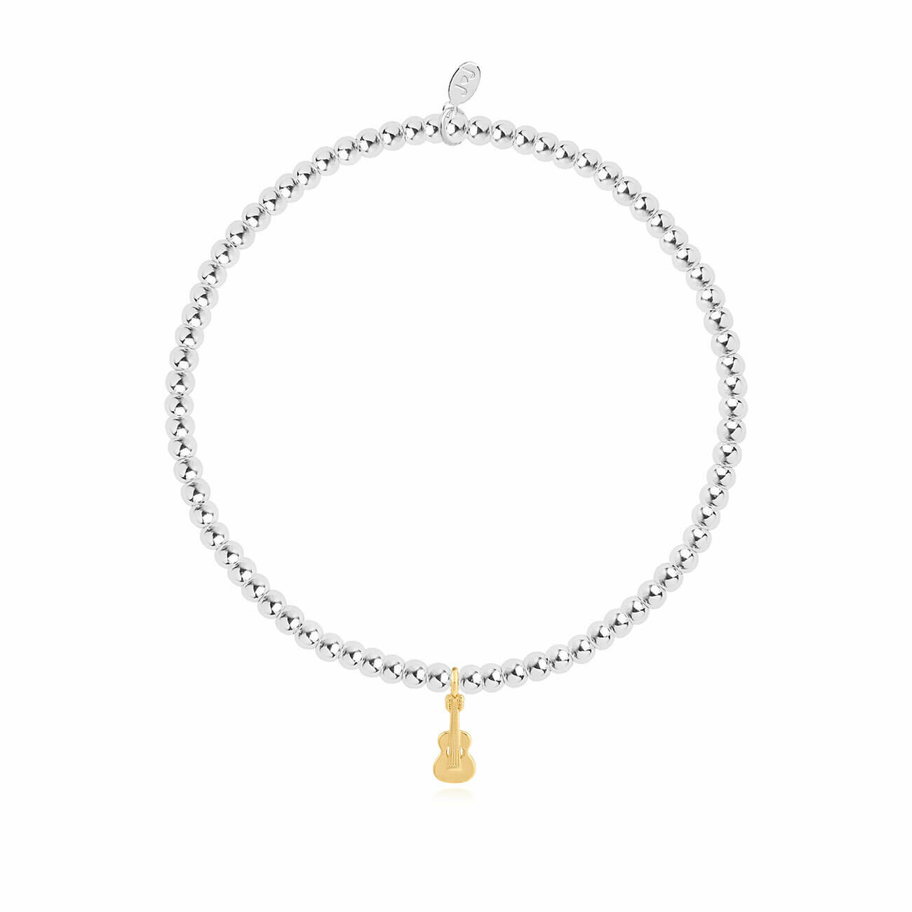 A Little | You Rock! | Silver And Gold | Bracelet | 17.5cm Stretch