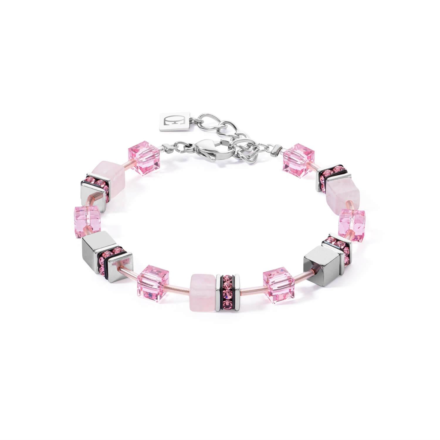GeoCUBE Iconic Precious Bracelet In Rose