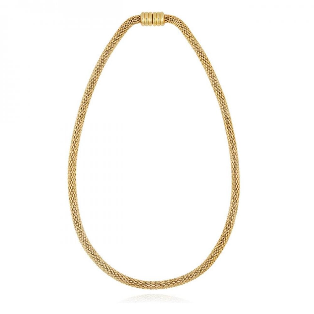Halo Gold Venetian Chain Necklace 42cm