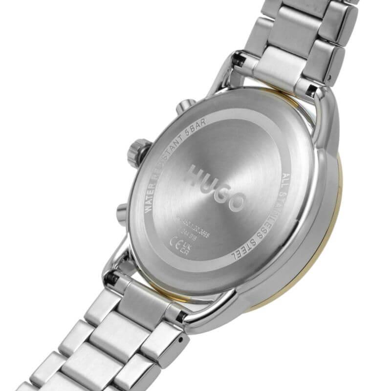 ADVISE Blue Dial Two Tone Bracelet Strap Gents Watch