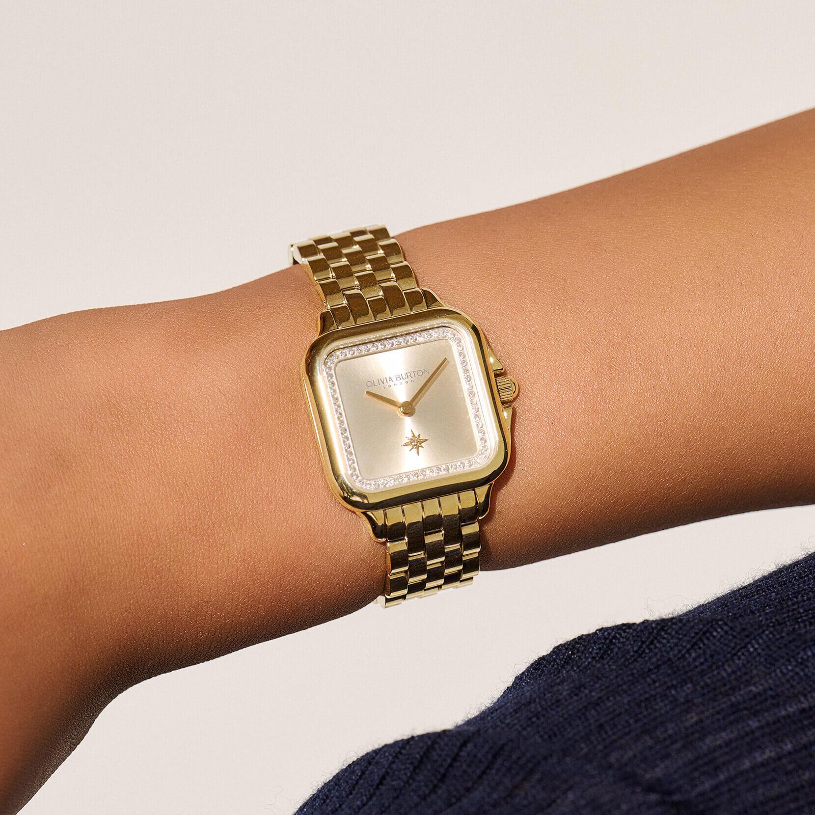 Grosvenor Gold Bracelet Watch