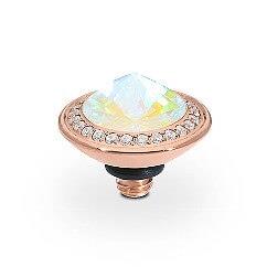 TONDO Deluxe (RG/P) 9mm Aurora Boreale Ring Top