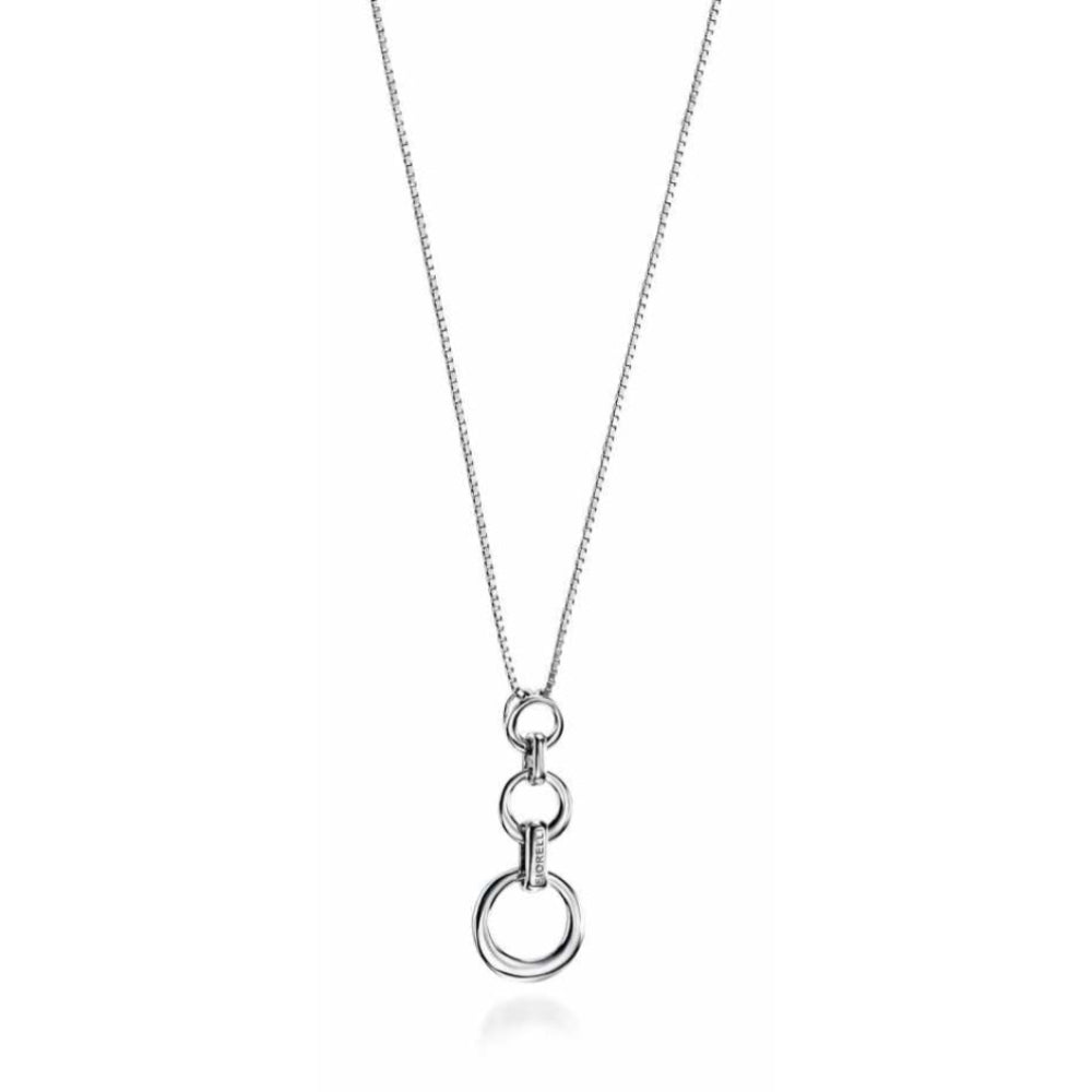 Ladies Sterling Silver Pendant Necklace
