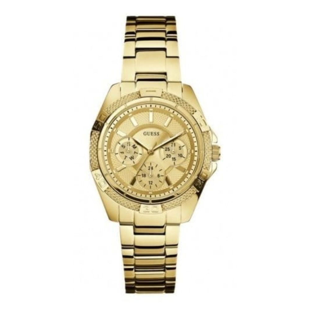 Mini Phantom Gold Steel Multifunctional Ladies Watch
