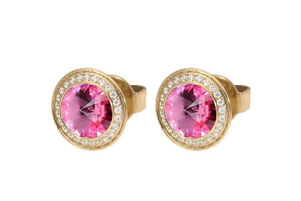 TONDO Deluxe (G/P) 9mm Rose Stud