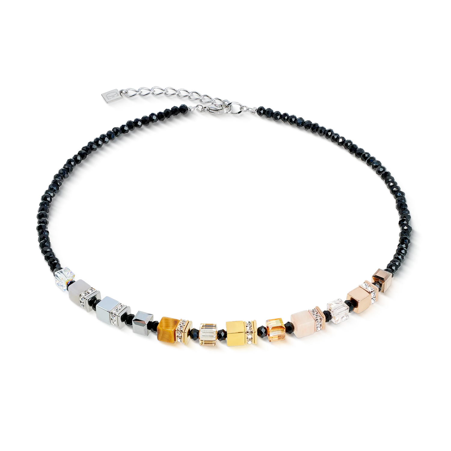 GeoCUBE Precious Nature Tri Colour Necklace