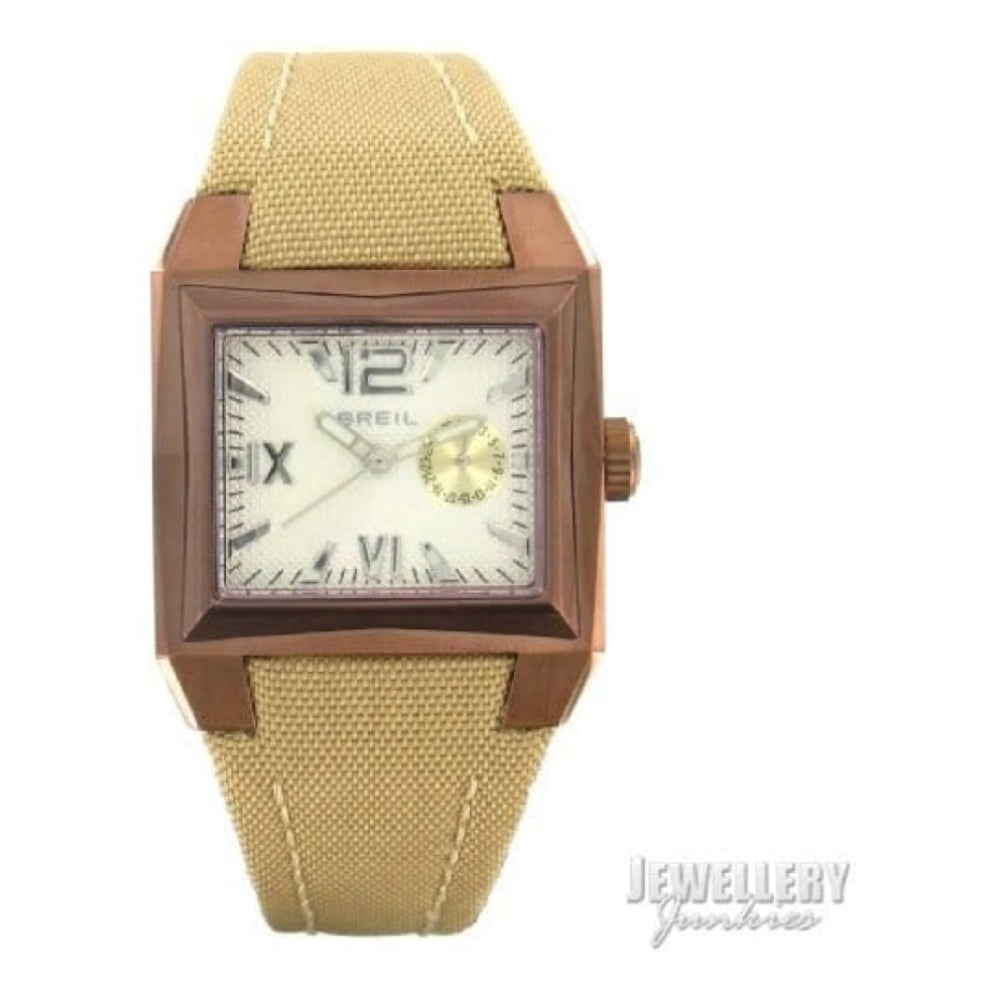 Breil Rose Gold Kahki Watch