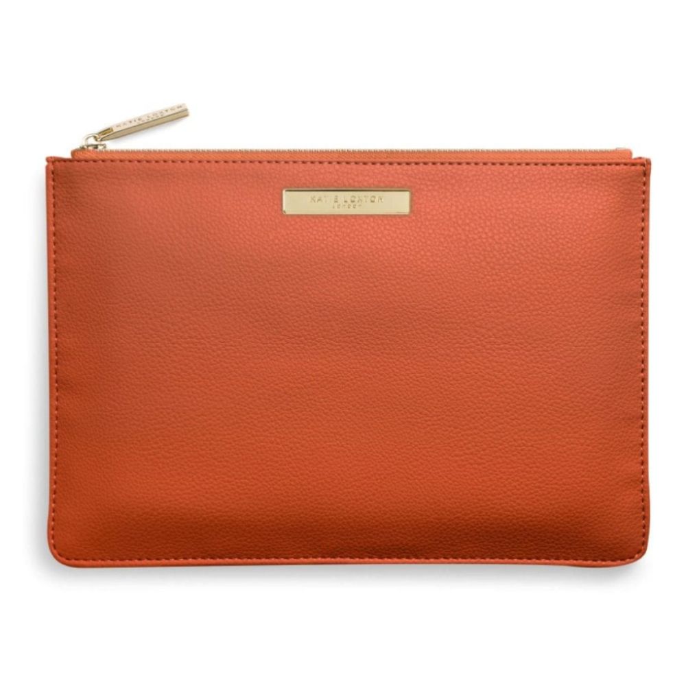 Soft Pebble Pouch | Burnt Orange | 16 X 24cm