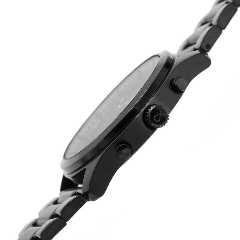 Sport Multi-function Black Dial & Bracelet Watch