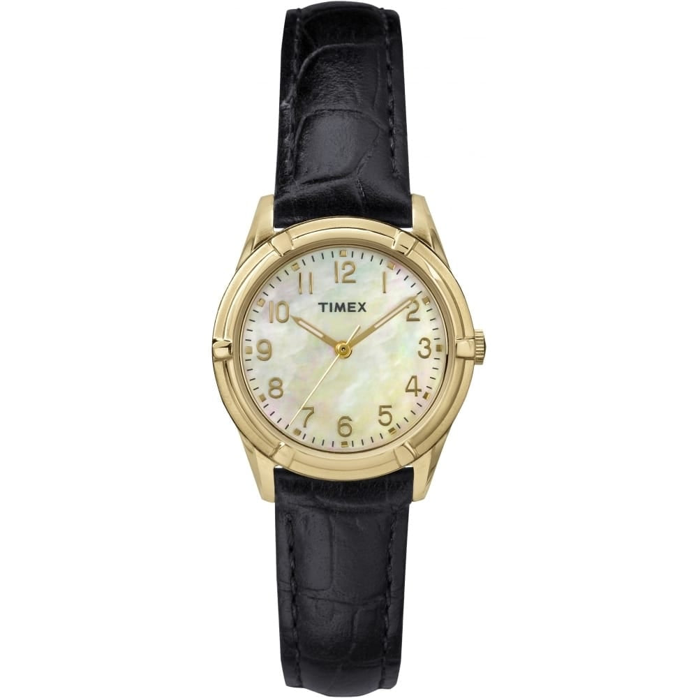 Womens Easton Ave. Rd GT case/Mother of pearl dial/ Black croco strap