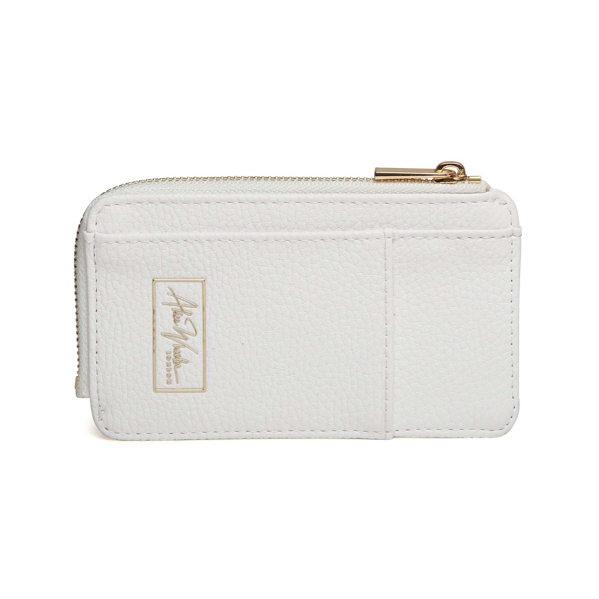 Bath Coin/Card Purse In White