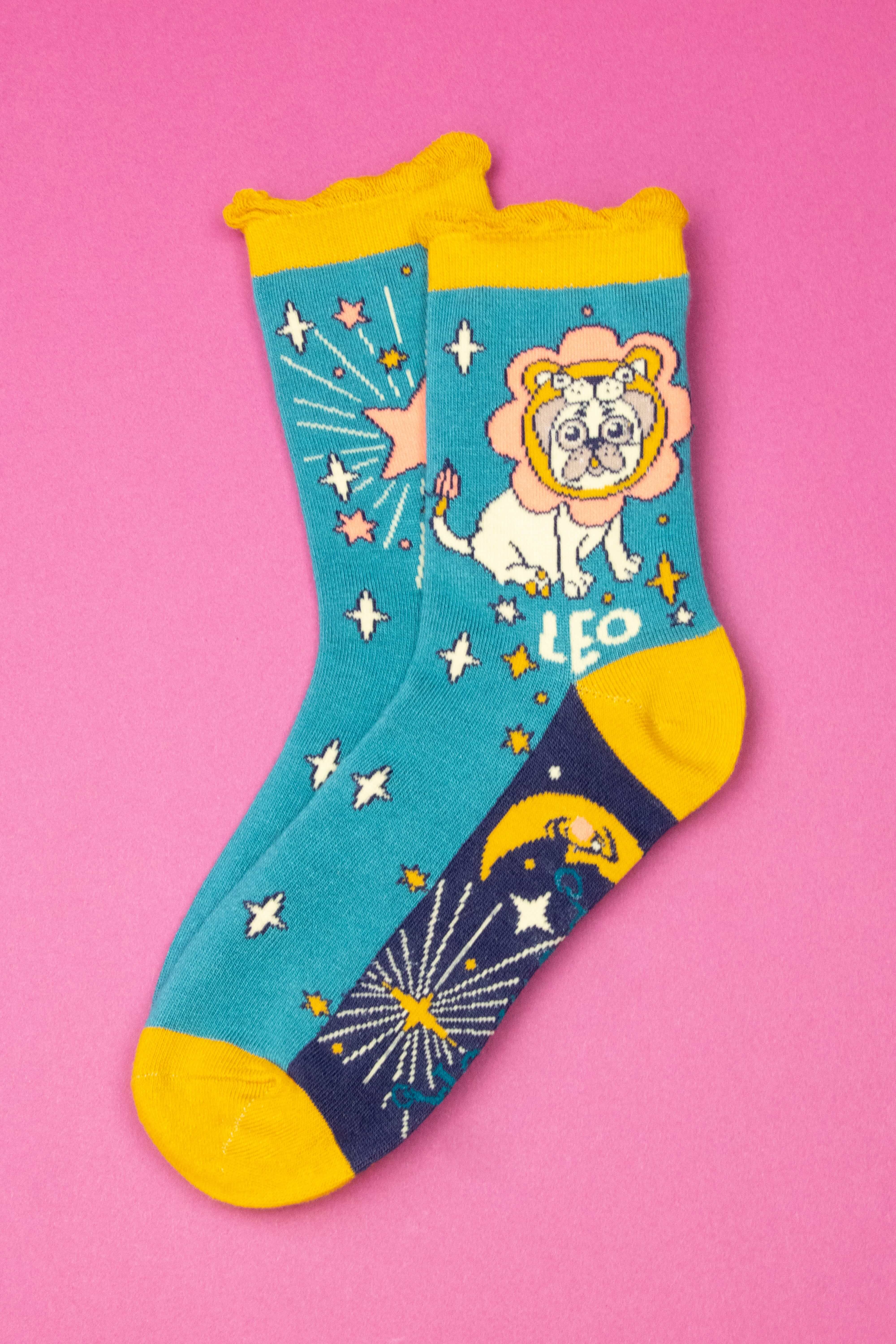 Zodiac Ankle Socks Leo(23rd July - 22nd Aug)