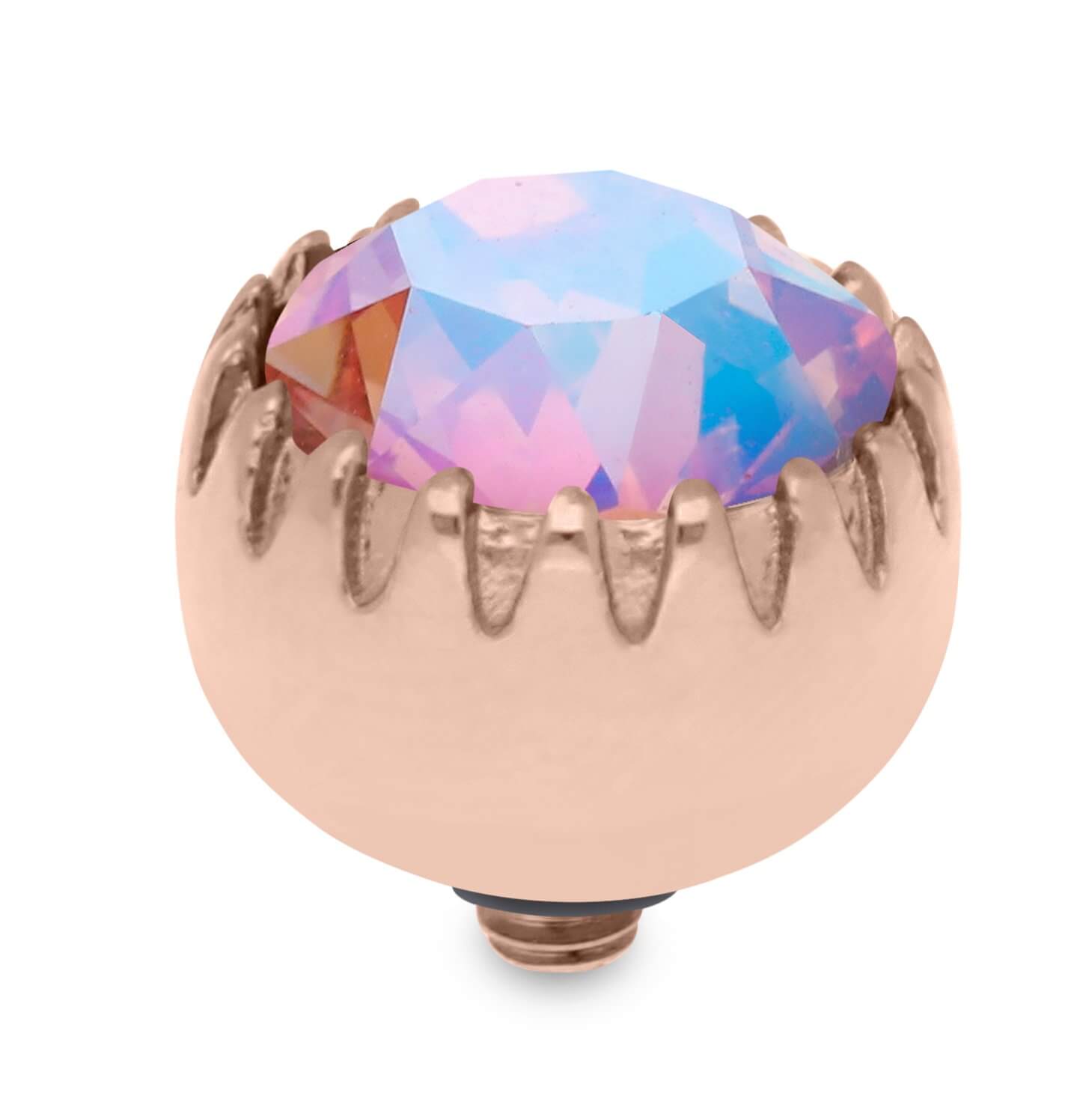 London Big (Rg/P) 10.5mm Light Rose Shimmer Top