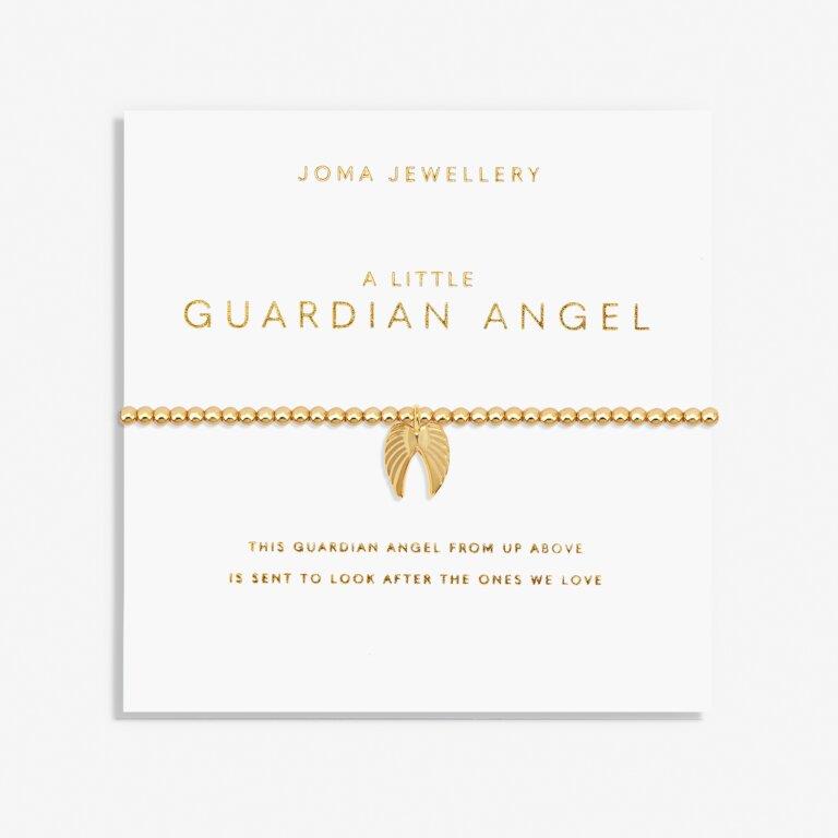A Little 'Guardian Angel' Gold Plated Bracelet
