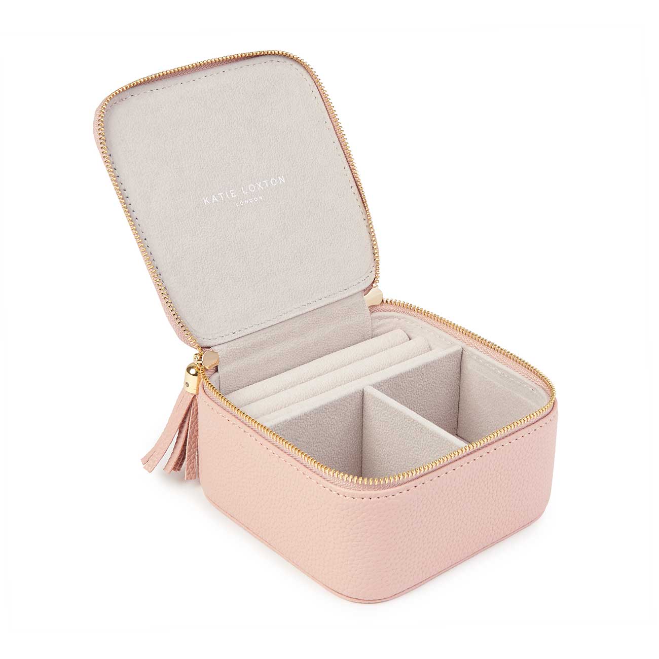 Tassel Square Jewellery Box | Live Love Sparkle | Pink