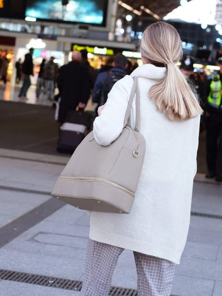 Taupe Handbag