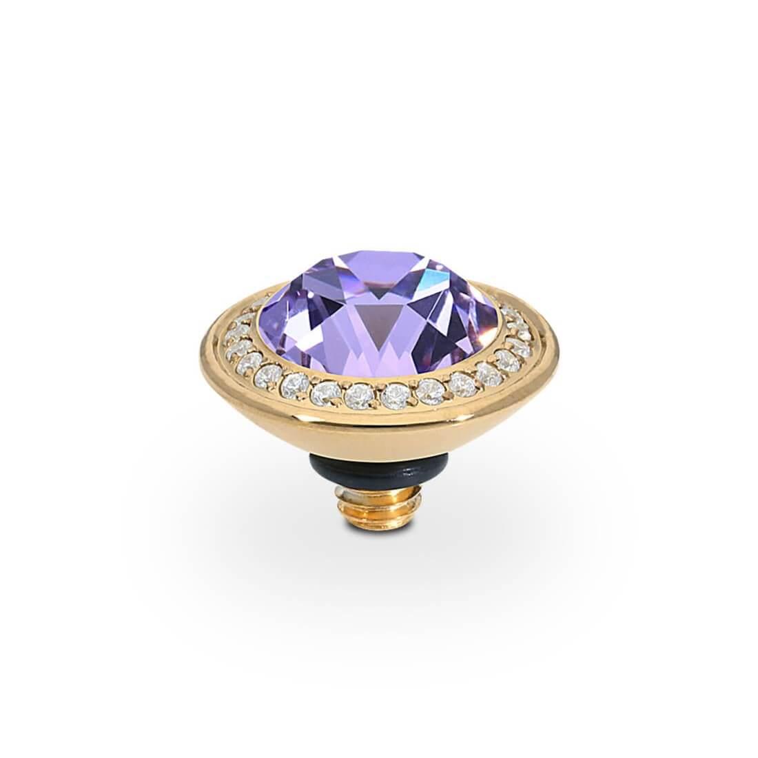 Tondo Deluxe Violet Crystal 9mm Top (G/P)