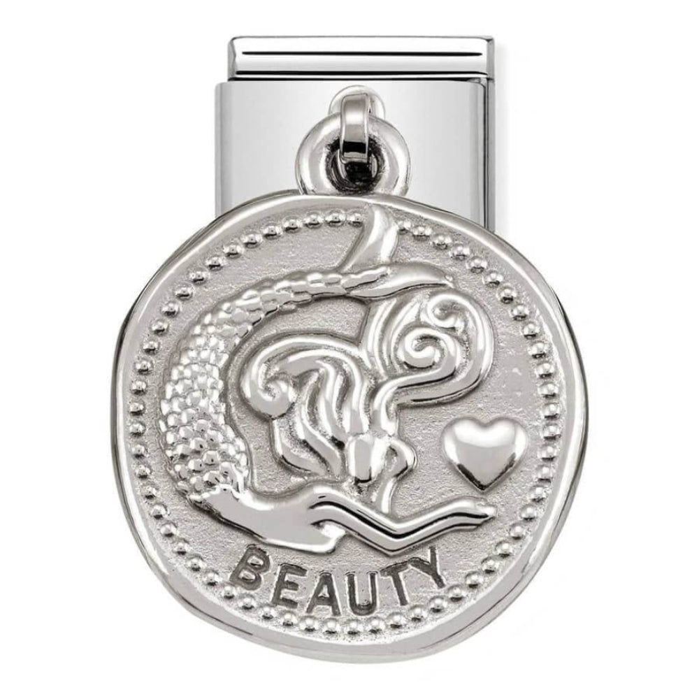 Classic Wishes Steel & 925 Silver Beauty Link