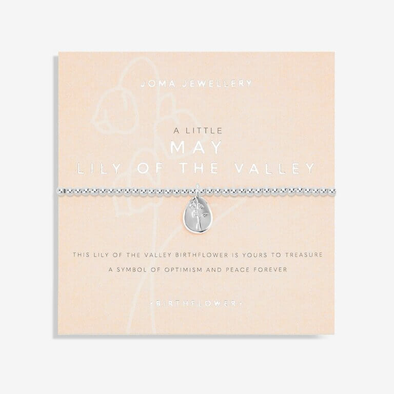 Birthflower May Lily Of The Valley Bracelet